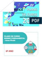 Plano de Curso de Matemática