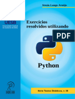 Exercicios Resolvidos Utilizando Python 21.08.2023
