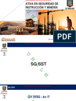Normativa - SESION 5 SG SST Minería y Construción