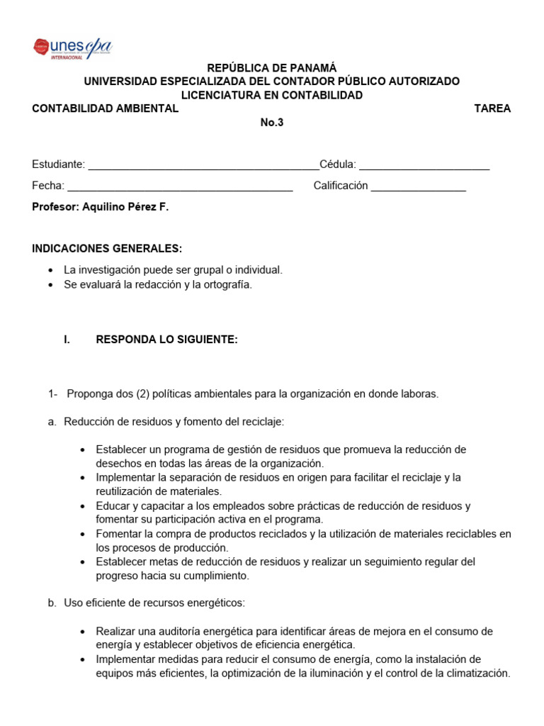 Tarea 3 Modulo 7 | PDF | Reciclaje | Residuos