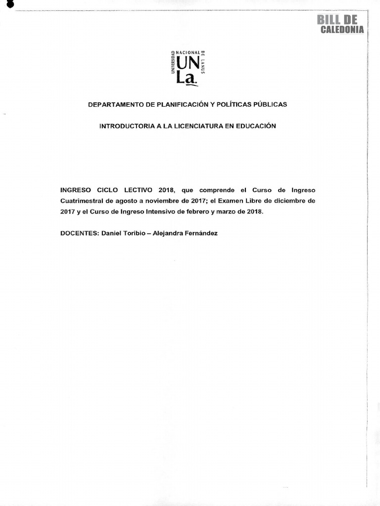Introducción a la Licenciatura en Educación | PDF | Plan de estudios