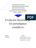 Evolucion Historica Del Paragdima