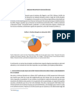 Analisis Presupuesto Educacion 2023 1