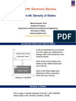 EEE-3109 - Lecture-6 (Density of States)