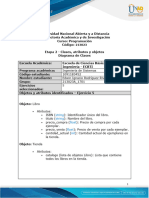 Etapa 2 - Clases, Atributos y Objetos Diagrama de Clases