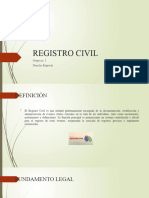 Presentacion Registro Civil