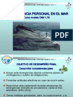 Supervivencia Personal en El Mar: Curso Modelo OMI 1.19