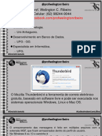 Material - Informática Aula 03 Mozilla Thunderbird