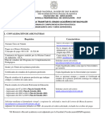 Requisitos Bachiller y Titulo PCP Antigua Ley Ingresantes de 1997 Al 2015