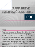 Aula 8 - Psicoterapia Breve em Situações de Crise