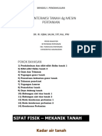 MK. INTERAKSI TANAH DG MESIN PERTANIAN