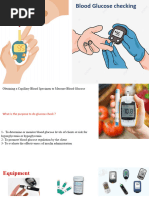 POCT Blood Glucose Testing Guide | PDF | Clinical Medicine | Medicine