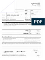 Factura Cliente: NCF Seguros Universal S.A