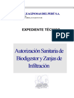 OLEAGINOSAS DEL PERÚ S.A. - Exp Tecnico Autorizacion Biodigestor 5 - Marzo 2024 MANUEL