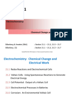 Electrochemistry Chemical Change and Electrical Work