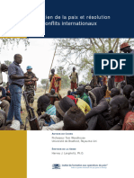 Peacekeeping and International Conflict Resolution French