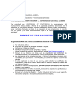 SOLICITUD - CERTIFICADOS - COMPETENCIA - Nevo