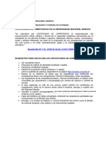 SOLICITUD - CERTIFICADOS - COMPETENCIA - Analisista de Organizacion y Metodos Industriales