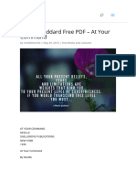 Neville Goddard Free PDF - at Your Command - Neville Goddard PDF