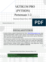 Praktikum 1 Pbo - Python