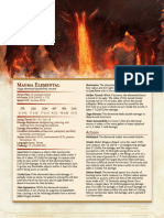 D&D Unleashed - Magma Elemental (1p1)