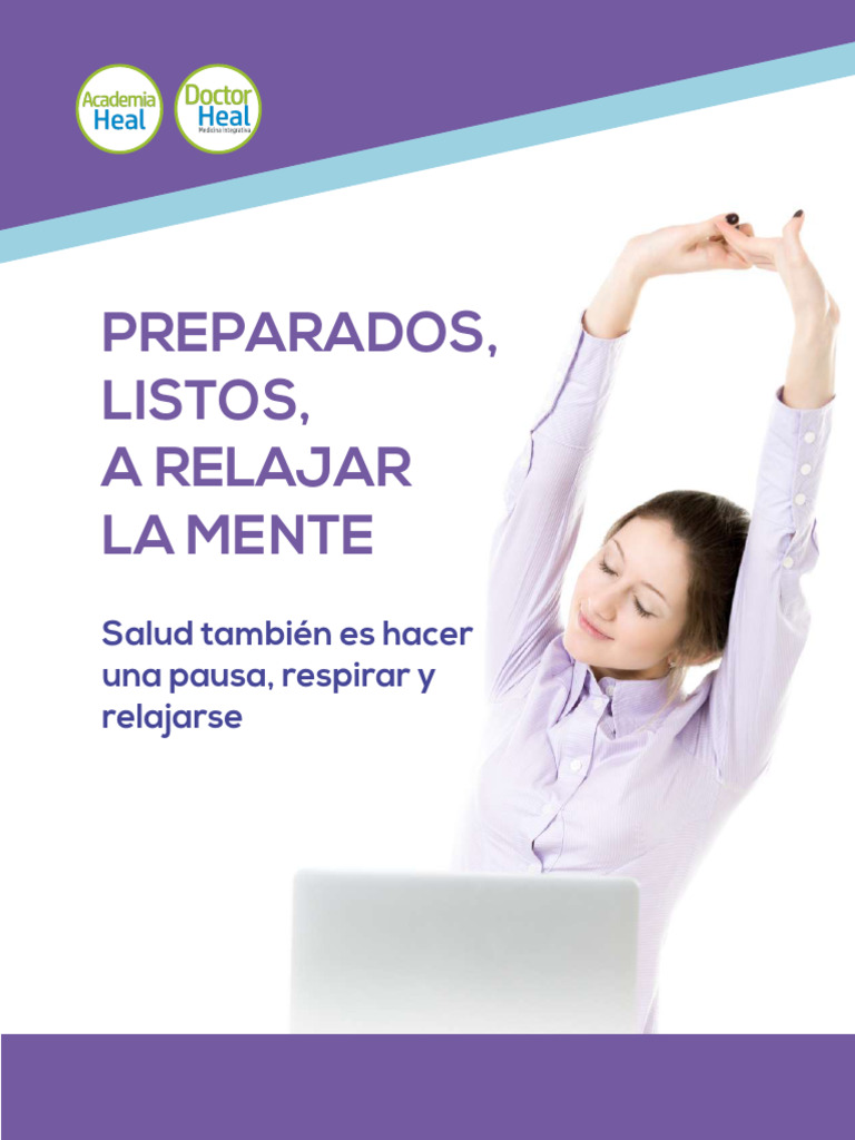 Ejercicios Para Relajar La Mente Pdf Respiración Pensamiento