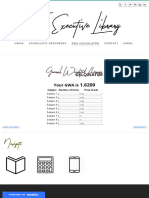 Gwa Calculator - The Executive Library