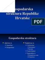 Gospodarska I Obrazovna Struktura Hrvatske