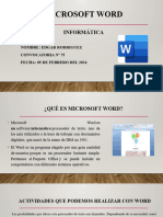 Diapositivas Microsoft Word