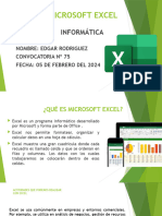 Diapositivas Microsoft Excel
