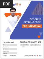 Account Opening Form: For Individual