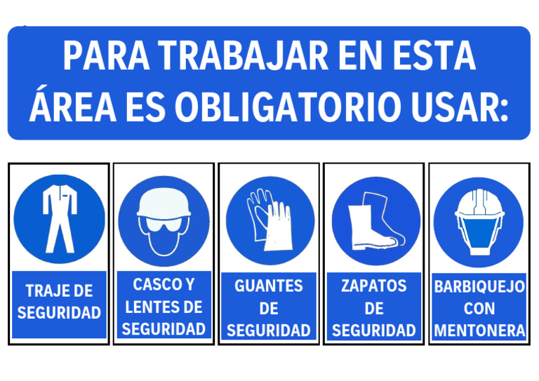 GIGANTOGRAFI uso obligatorio de epp | PDF