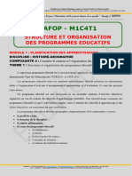 M1C4T1-SOPE-HG-Structure Et Organisation Des Programmes Éducatifs
