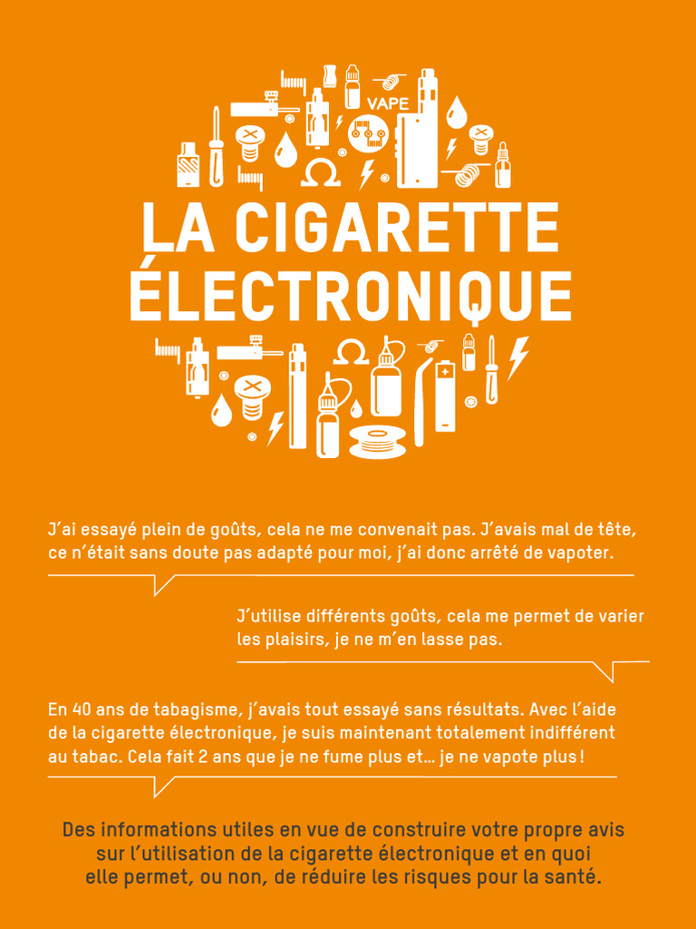 Cigarette Électronique : Avantages et Risques | PDF | Cigarette ...