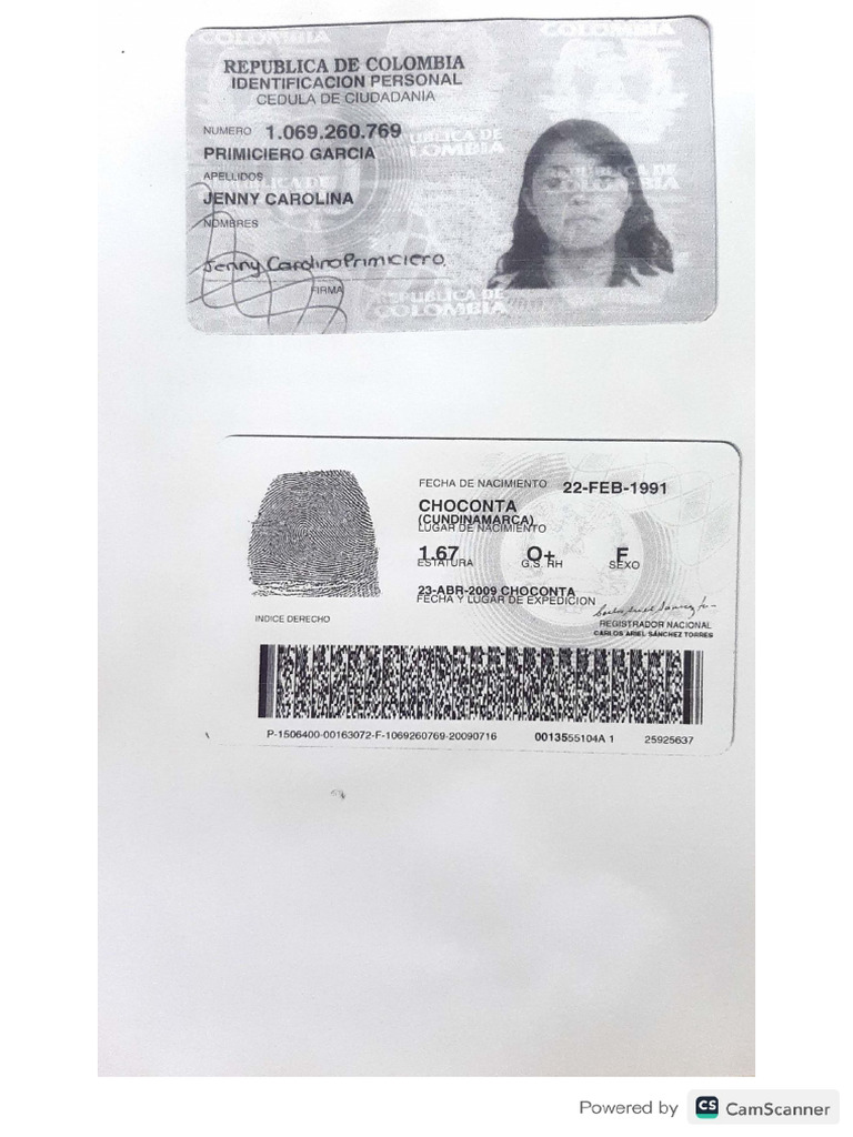 Carolina Cedula | PDF