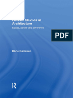 Dörte Kuhlmann - Gender Studies in Architecture - Space, Power and Difference-Routledge (2013)
