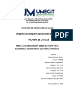 Globalizacion Economica Del Sector de Salud Panama - 034128