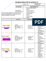 Fiche de Préparation de La Séance 4