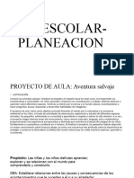 Preescolar - Planeacion