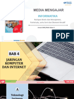 INFORMATIKA Rumpun Bisnis Dan Manajemen - Bab 4 Jaringan Komputer Dan Internet