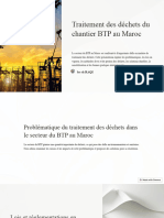 Traitement Des Dechets Du Chantier BTP Au Maroc