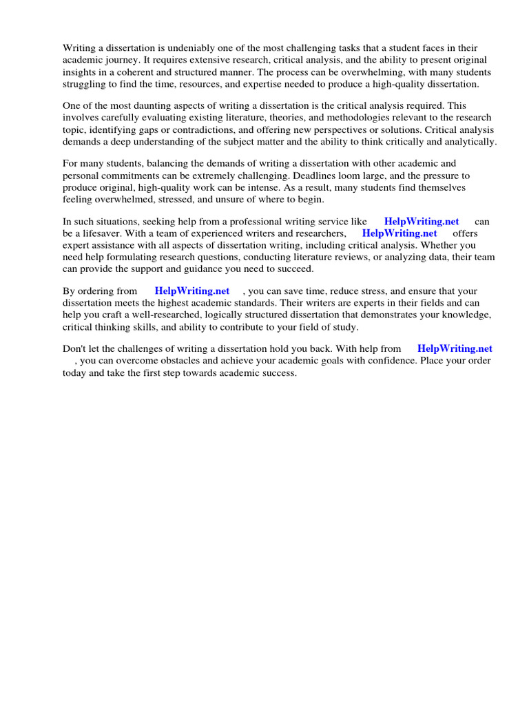 Introduction To Critical Analysis Pdf