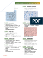 B1 - B2 Nuovissimo Progetto Italiano - CHIAVI AUTOVALUTAZIONE