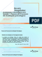 06 - Hospitalar - Passos Do Processo de Avaliação Psicológica !