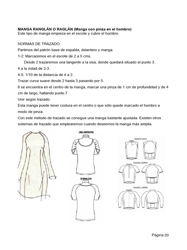 Cómo hacer manga ranglán: guía práctica | PDF