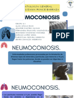 Neumoconiosis, Patología.