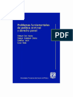 Problemas Fundament. Politica Criminal y Derecho Penal