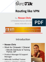 VRF Rou (NG Like VPN. by Novan Chris CITRAWEB NUSA INFOMEDIA
