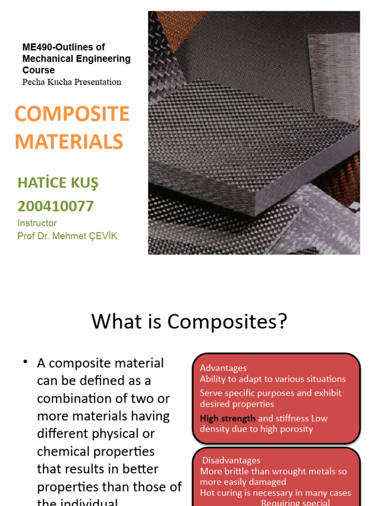 Haticekuş Me490 Composites | PDF | Composite Material | Materials
