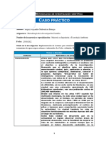 Caso Práctico - Metodología de La Investigación Científica